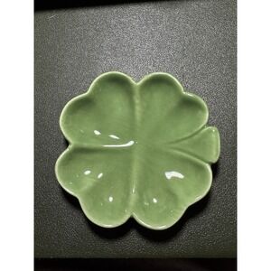 Shamrock Trinket Dish‎ Porcelain Jewelry Tray Store Display Holder